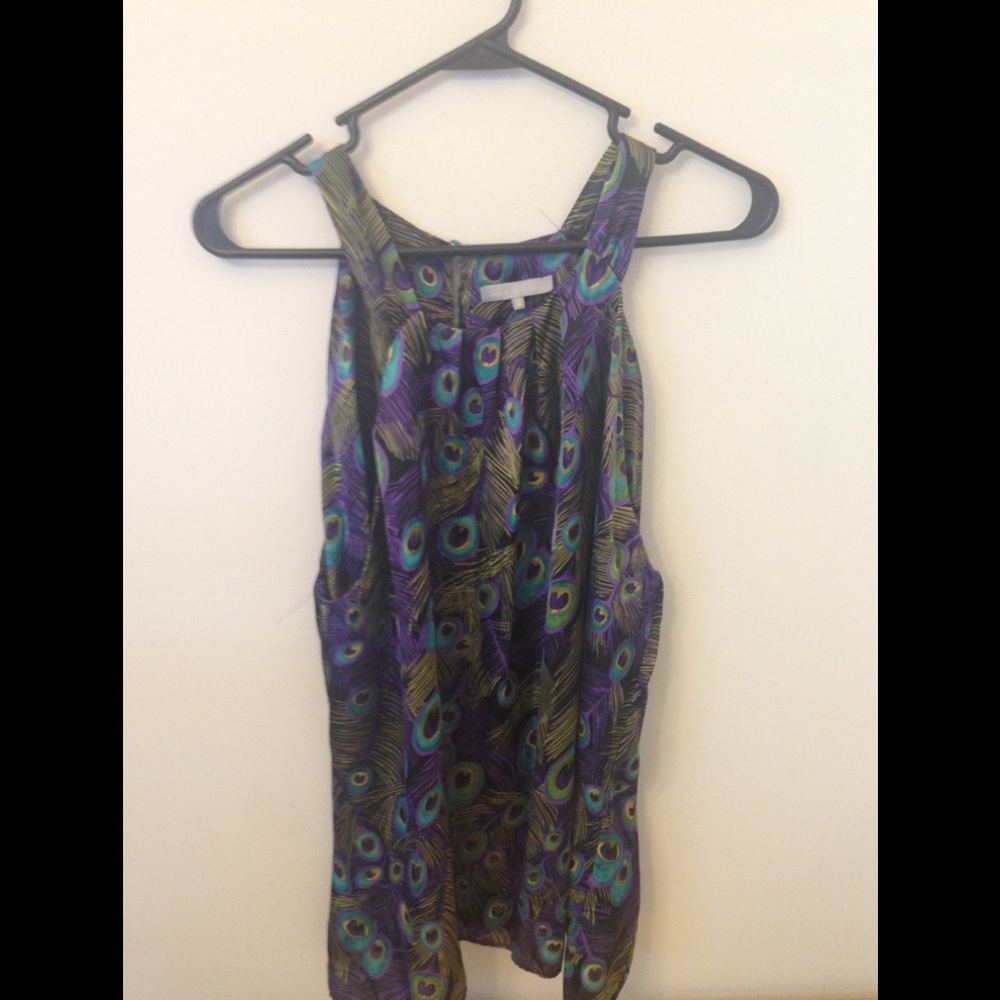 Fun peacock top!